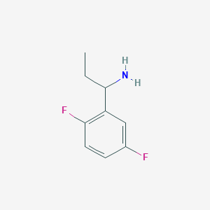 1-(2,5-Difluorophenyl)propan-1-amine