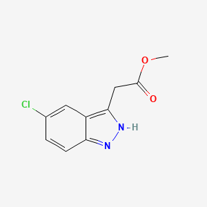 Methyl 2-(5-chloro-1H-indazol-3-yl)acetate