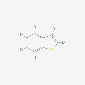 molecular formula C8H6S B130079 苯并[b]噻吩-D6 CAS No. 1444206-31-8