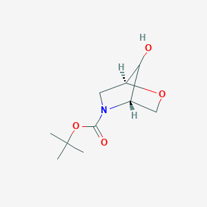 tert-Butyl (1S,4S)-7-hydroxy-2-oxa-5-azabicyclo[2.2.1]heptane-5-carboxylate