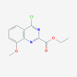 Ethyl 4-chloro-8-methoxyquinazoline-2-carboxylate