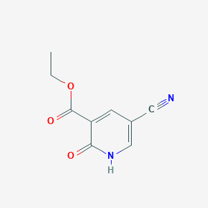 Ethyl 5-cyano-2-oxo-1,2-dihydropyridine-3-carboxylate