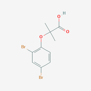 2-(2,4-Dibromophenoxy)-2-methylpropanoic acid