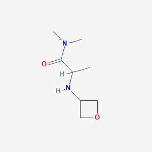 N,N-dimethyl-2-[(oxetan-3-yl)amino]propanamide