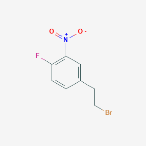 4-(2-Bromoethyl)-1-fluoro-2-nitrobenzene