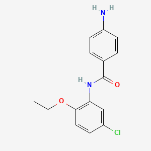 4-amino-N-(5-chloro-2-ethoxyphenyl)benzamide