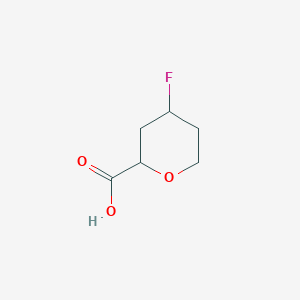 4-Fluorotetrahydro-2H-pyran-2-carboxylic acid