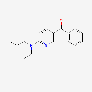 (6-(Dipropylamino)pyridin-3-yl)(phenyl)methanone