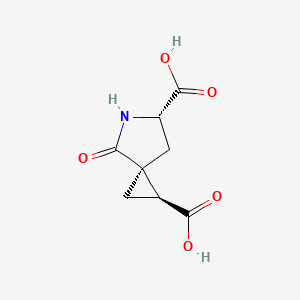 (2S,3S,6S)-4-oxo-5-azaspiro[2.4]heptane-2,6-dicarboxylic acid