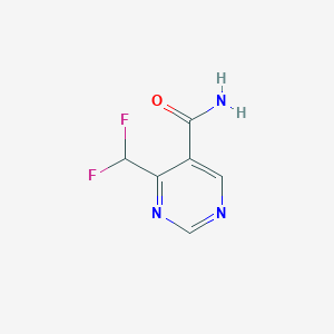 4-(Difluoromethyl)pyrimidine-5-carboxamide