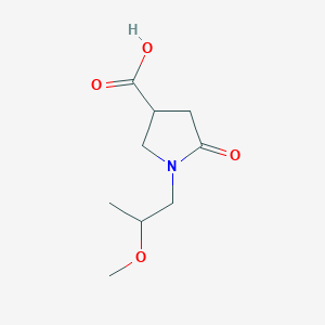 1-(2-Methoxypropyl)-5-oxopyrrolidine-3-carboxylic acid