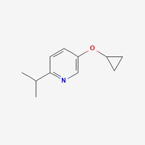 5-Cyclopropoxy-2-isopropylpyridine