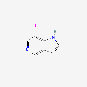 molecular formula C7H5IN2 B13008490 7-Iodo-1H-pyrrolo[3,2-c]pyridine 