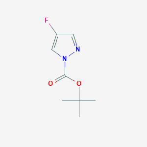 tert-Butyl 4-fluoro-1H-pyrazole-1-carboxylate