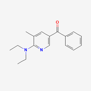 (6-(Diethylamino)-5-methylpyridin-3-yl)(phenyl)methanone