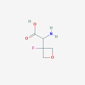 2-Amino-2-(3-fluorooxetan-3-yl)acetic acid