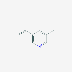 molecular formula C8H9N B1300887 3-Methyl-5-vinylpyridine CAS No. 51961-51-4