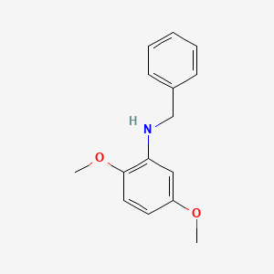 molecular formula C15H17NO2 B13008875 n-Benzyl-2,5-dimethoxyaniline CAS No. 5338-39-6