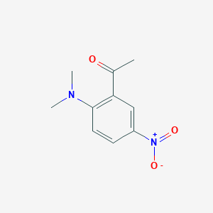 1-(2-(Dimethylamino)-5-nitrophenyl)ethanone