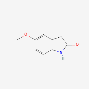 molecular formula C9H9NO2 B1300890 5-Methoxyoxindole CAS No. 7699-18-5
