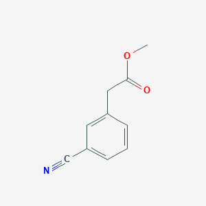 molecular formula C10H9NO2 B1300891 Methyl (3-cyanophenyl)acetate CAS No. 52798-00-2