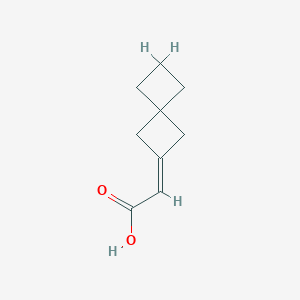 2-{Spiro[3.3]heptan-2-ylidene}acetic acid