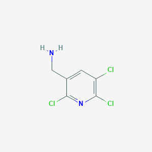 (2,5,6-Trichloropyridin-3-yl)methanamine