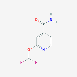 2-(Difluoromethoxy)isonicotinamide