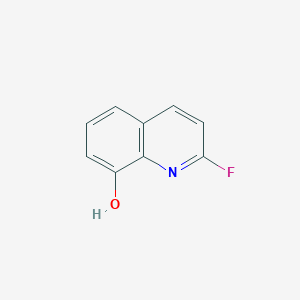 molecular formula C9H6FNO B13009033 2-Fluoroquinolin-8-ol 