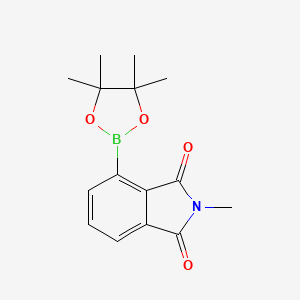 2-Methyl-4-(4,4,5,5-tetramethyl-1,3,2-dioxaborolan-2-yl)isoindoline-1,3-dione