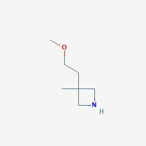 3-(2-Methoxyethyl)-3-methylazetidine