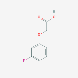 molecular formula C8H7FO3 B1300910 (3-Fluoro-phenoxy)-acetic acid CAS No. 404-98-8