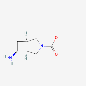 tert-butyl (1R,5S,6S)-6-amino-3-azabicyclo[3.2.0]heptane-3-carboxylate