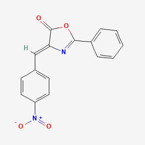 (Z)-4-(4-Nitrobenzylidene)-2-phenyloxazol-5(4H)-one