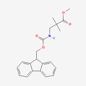 Methyl 3-((((9H-fluoren-9-yl)methoxy)carbonyl)amino)-2,2-dimethylpropanoate