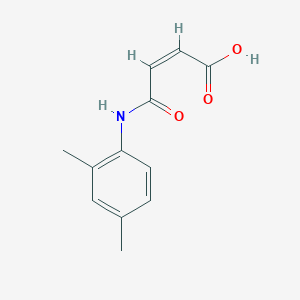 molecular formula C12H13NO3 B1300918 (Z)-4-(2,4-dimethylanilino)-4-oxobut-2-enoic acid CAS No. 7253-68-1