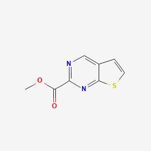 Methylthieno[2,3-d]pyrimidine-2-carboxylate