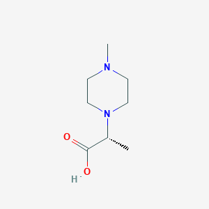 (R)-2-(4-Methylpiperazin-1-yl)propanoic acid