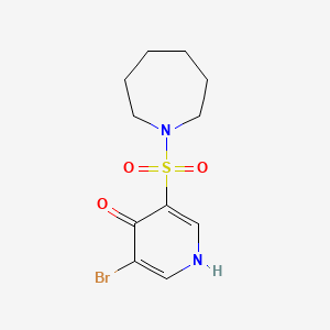 3-(Azepan-1-ylsulfonyl)-5-bromopyridin-4-ol