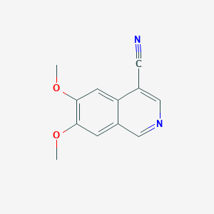 6,7-Dimethoxyisoquinoline-4-carbonitrile