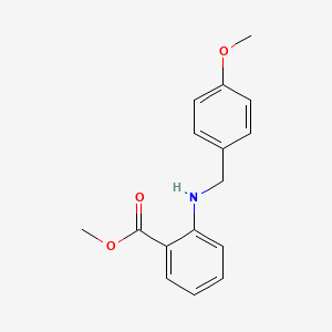 Methyl 2-((4-methoxybenzyl)amino)benzoate