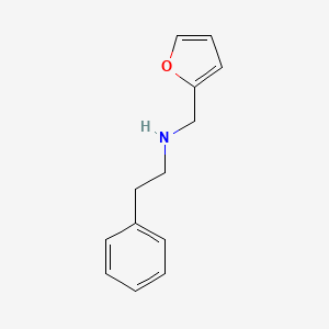 molecular formula C13H15NO B1300947 呋喃-2-基甲基-苯乙胺 CAS No. 4439-55-8