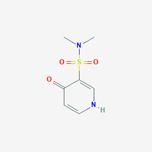 N,N-Dimethyl-4-oxo-1,4-dihydropyridine-3-sulfonamide