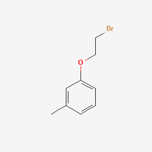 molecular formula C9H11BrO B1300953 1-(2-Bromoethoxy)-3-methylbenzene CAS No. 6512-13-6