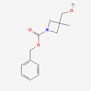 Benzyl 3-(hydroxymethyl)-3-methylazetidine-1-carboxylate