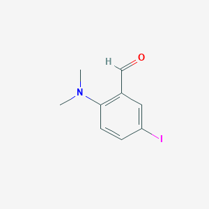 2-(Dimethylamino)-5-iodobenzaldehyde