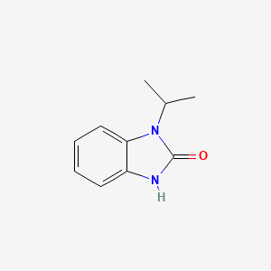 molecular formula C10H12N2O B1300959 1-Isopropyl-1H-benzo[d]imidazol-2(3H)-one CAS No. 35681-40-4