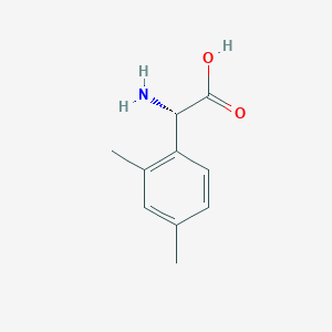 (2S)-2-amino-2-(2,4-dimethylphenyl)acetic acid