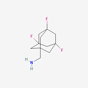 (3,5,7-Trifluoroadamantan-1-yl)methanamine