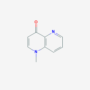 molecular formula C9H8N2O B13009666 1-Methyl-1,5-naphthyridin-4(1H)-one 